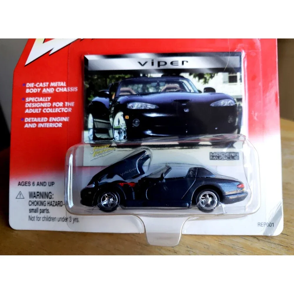 2000 Johnny Lightning DODGE VIPER RT/10 CONVERTIBLE 1/6 Modern Muscle Serie 1:64
